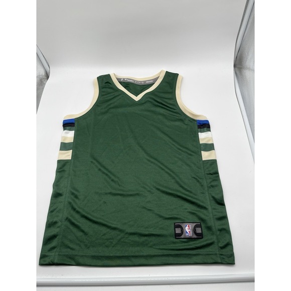 Fanatics Other - Milwaukee Bucks Fanatics NBA Jersey (Youth Small) Blank Jersey